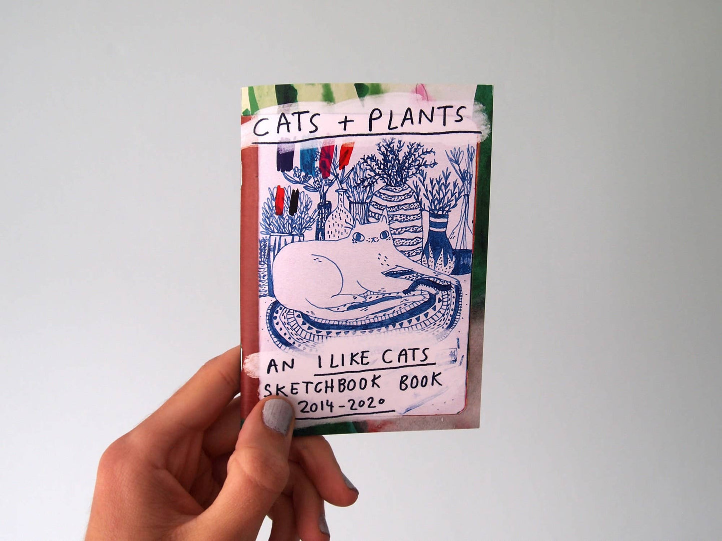 Cats and Plants Sketchbook Book
