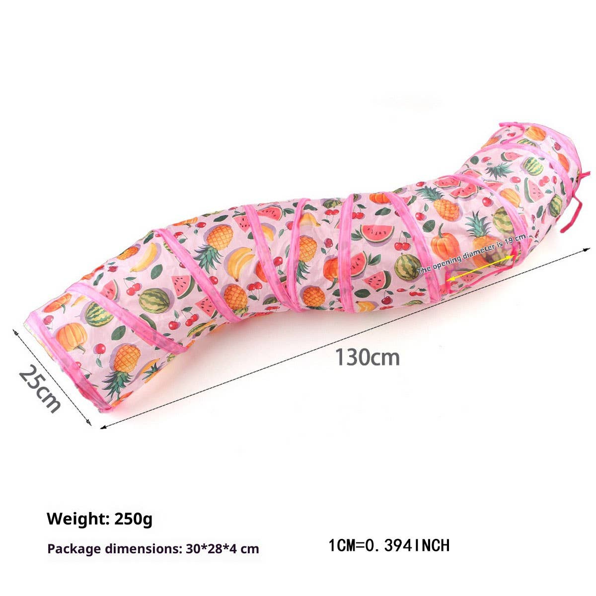 Summer Fruit Cat Tunnel