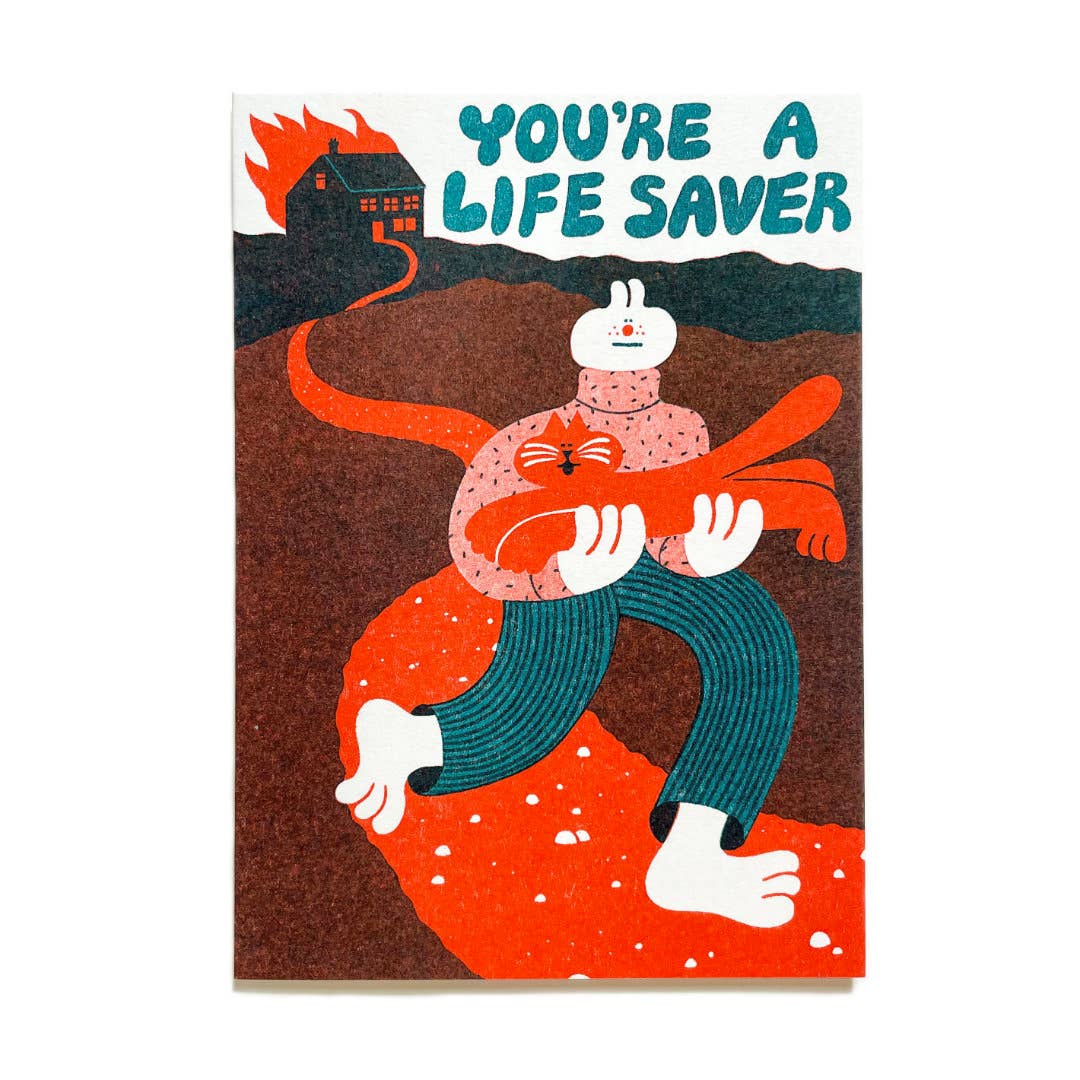 You're A Lifesaver Card by YUK FUN