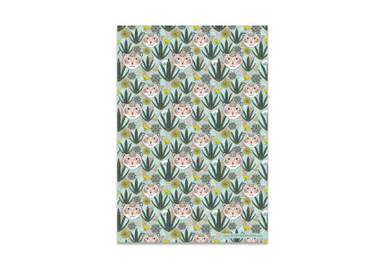 Mid-Century Tiger Wrapping Paper – 3 Rolls (3 Sheets Each)