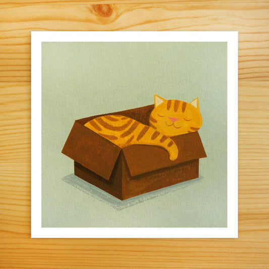 Nellie Le - Favorite Box - 5x5 Art Print