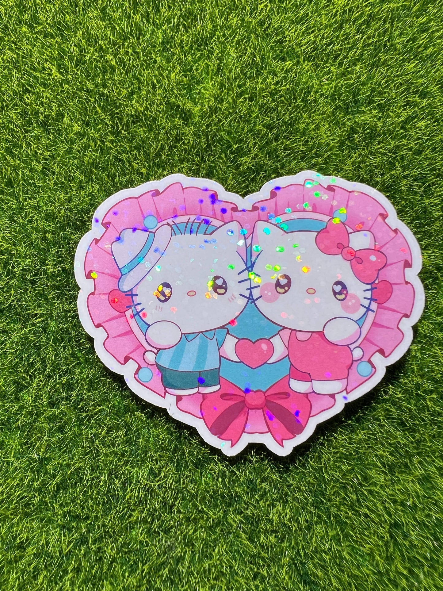 Mothers Of Orion - Sanrio Couple Sticker Hello Kitty/Dear Daniel