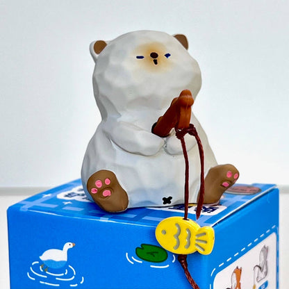 BCmini - 71322 Fishing Cat Family Blind Box-6