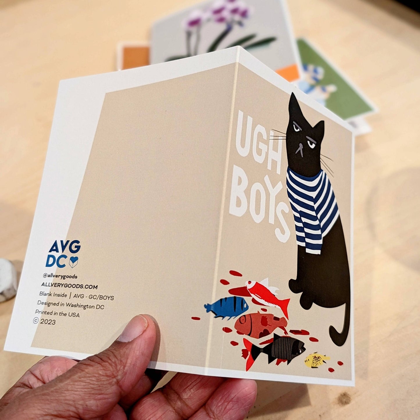 All Very Goods - Greeting Card - Ugh Boys