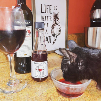 Cat Wine Pinot Meow Liquid Catnip For Cats