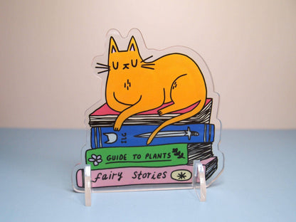 Acrylic Cat Desk Ornament Standee Trinket