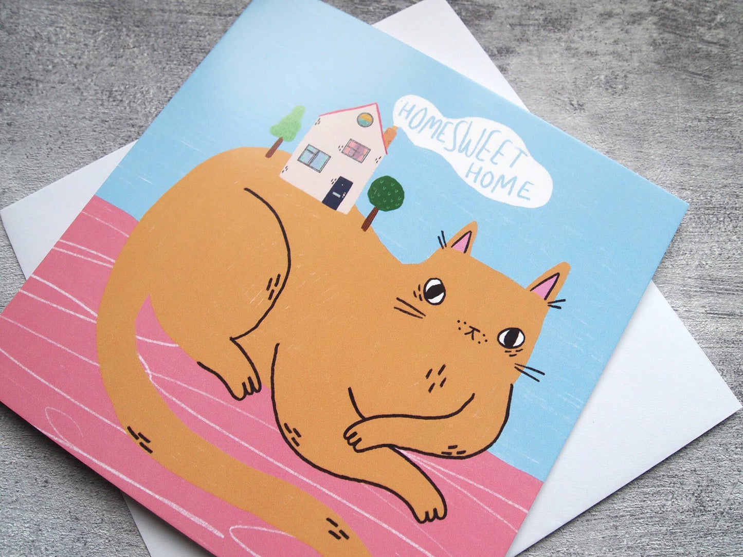 I LIKE CATS - New Home Housewarming Card