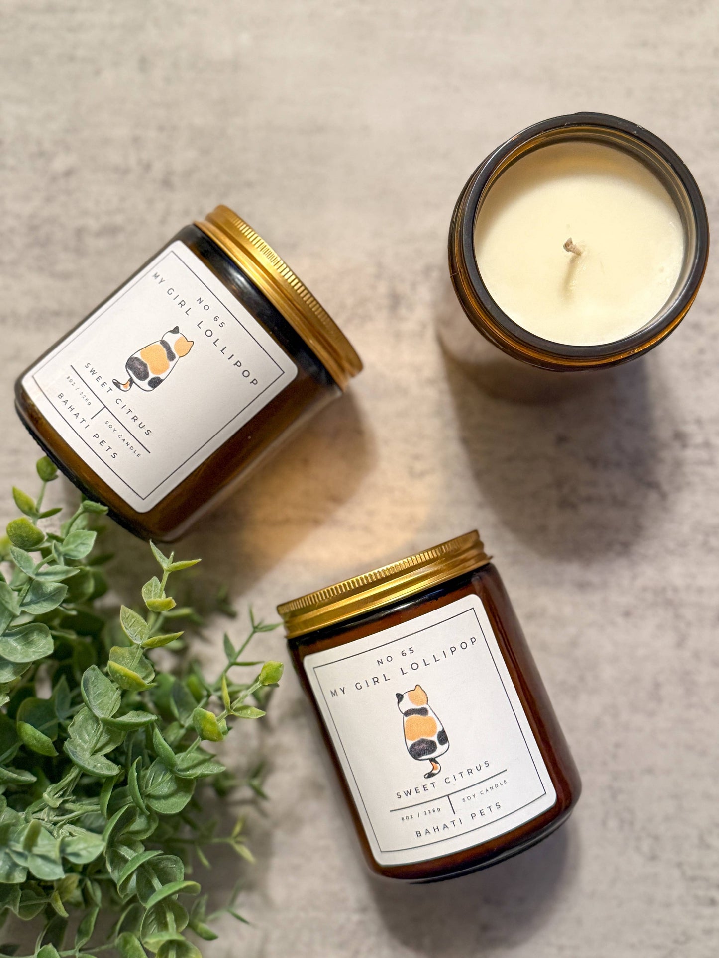 My Girl Lollipop 8-ounce 100% Soy candle