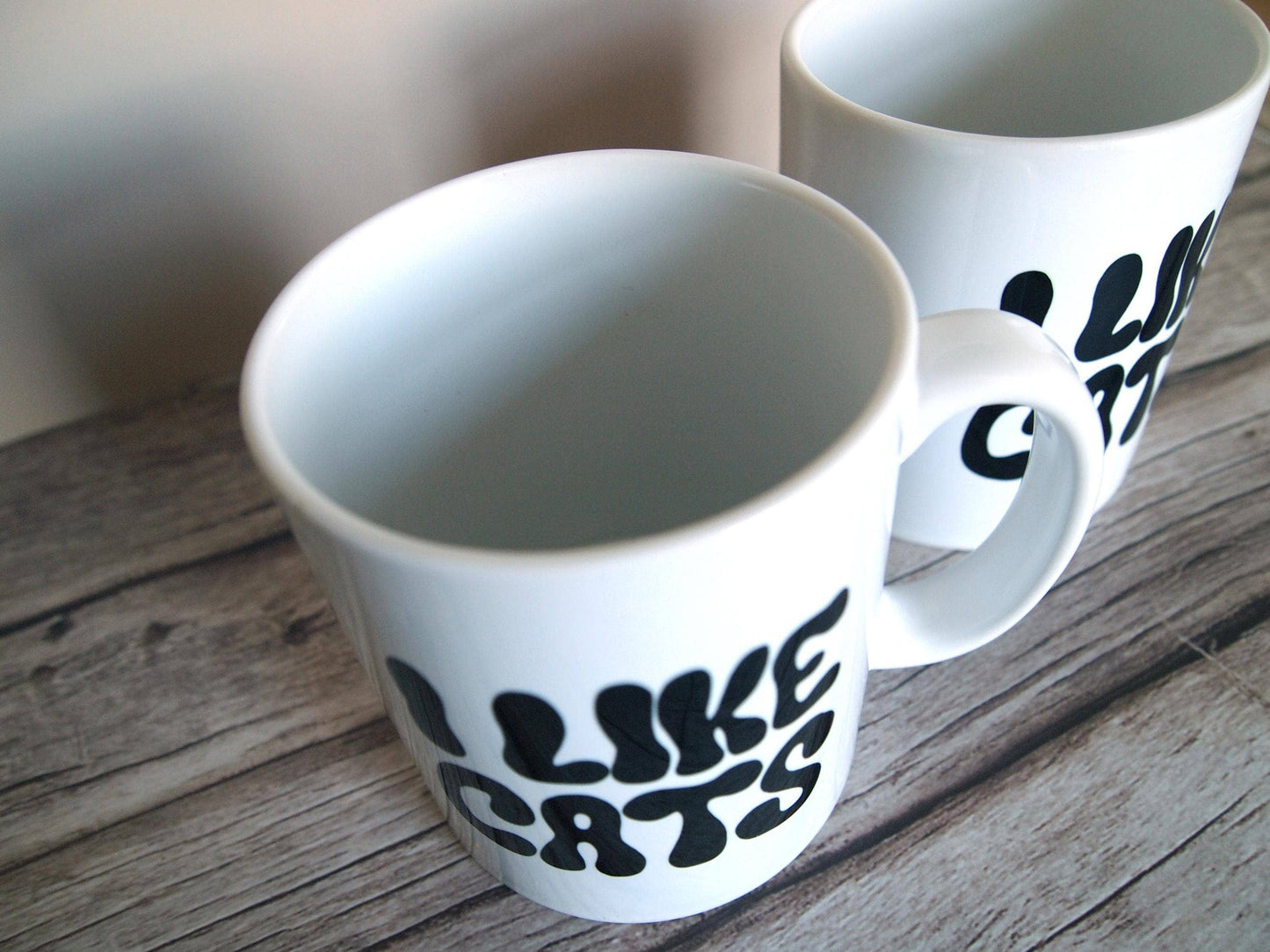 I Like Cats Illustrated Mug