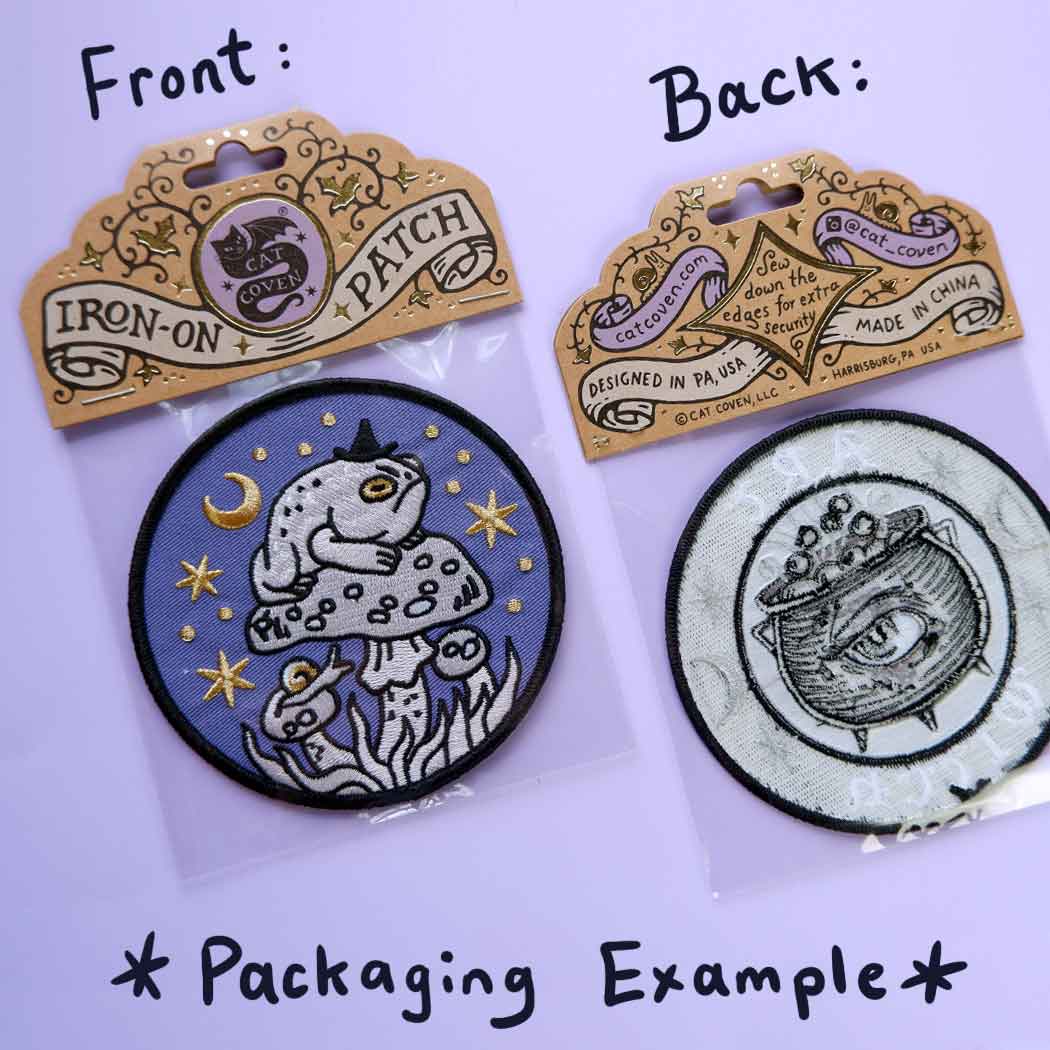 Cat Coven - Gaaaaaay! - Embroidered Patch