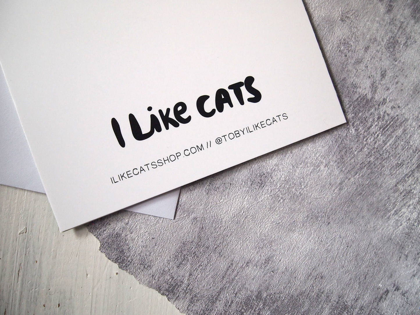 I LIKE CATS - New Home Housewarming Card