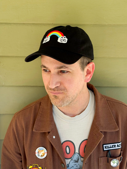 Rainbow Friends Cool Cat hat