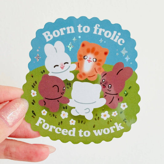 Maobabie - Vinyl Sticker - Born to Frolic