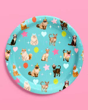 xo, Fetti Cat Plates