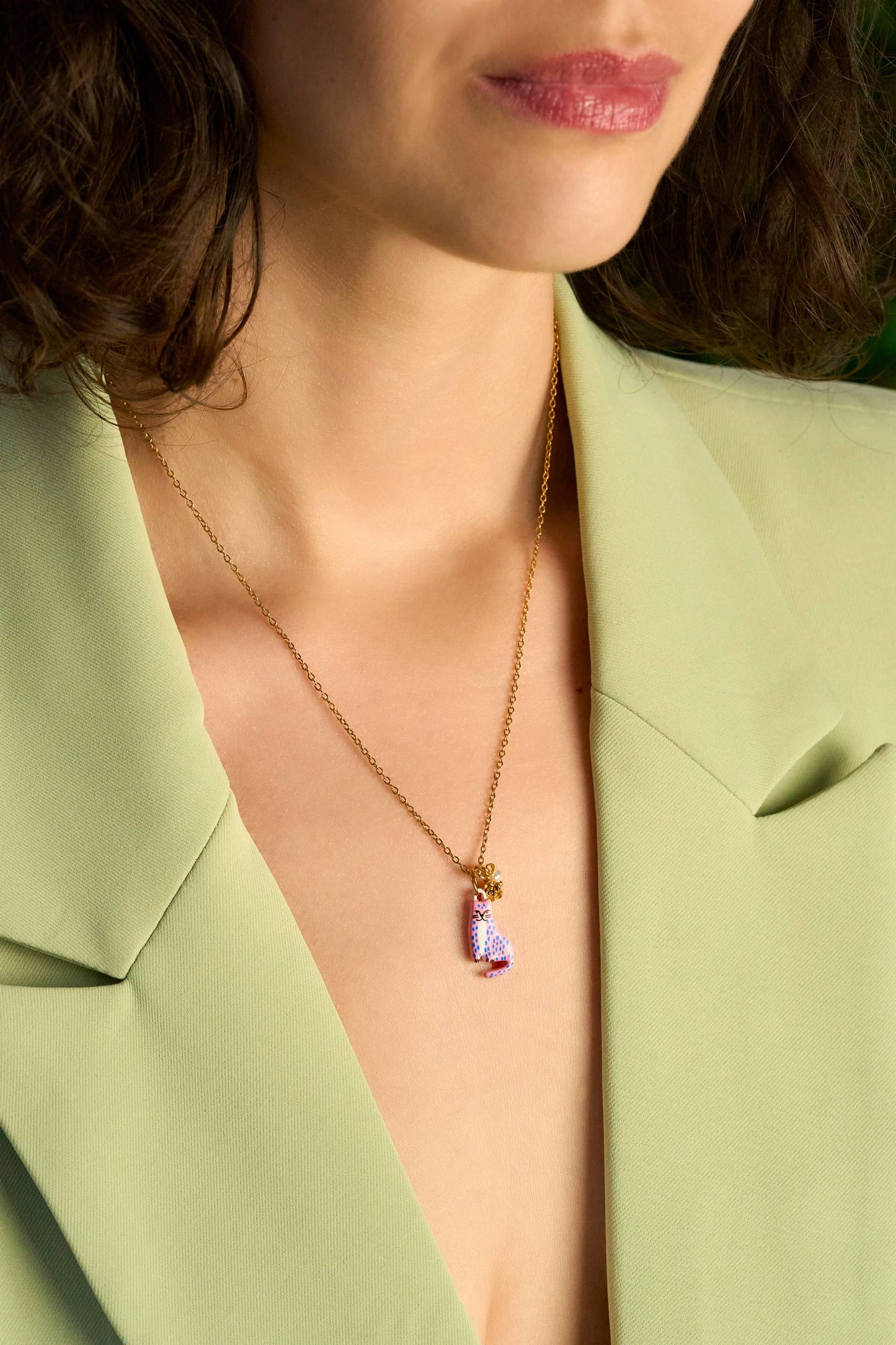 Storybook Necklace - Cat