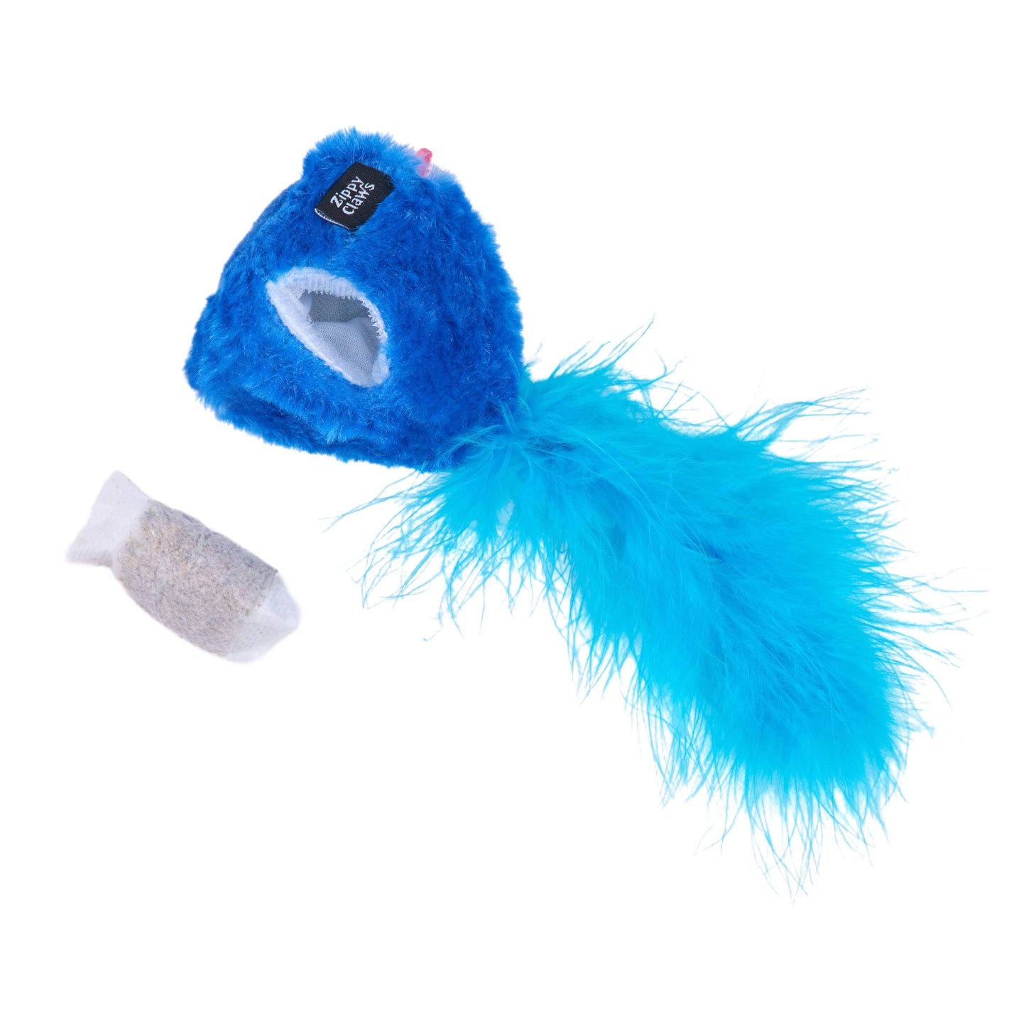 ZippyPaws - ZippyClaws® Refillablez Bushy Throw - Mouse