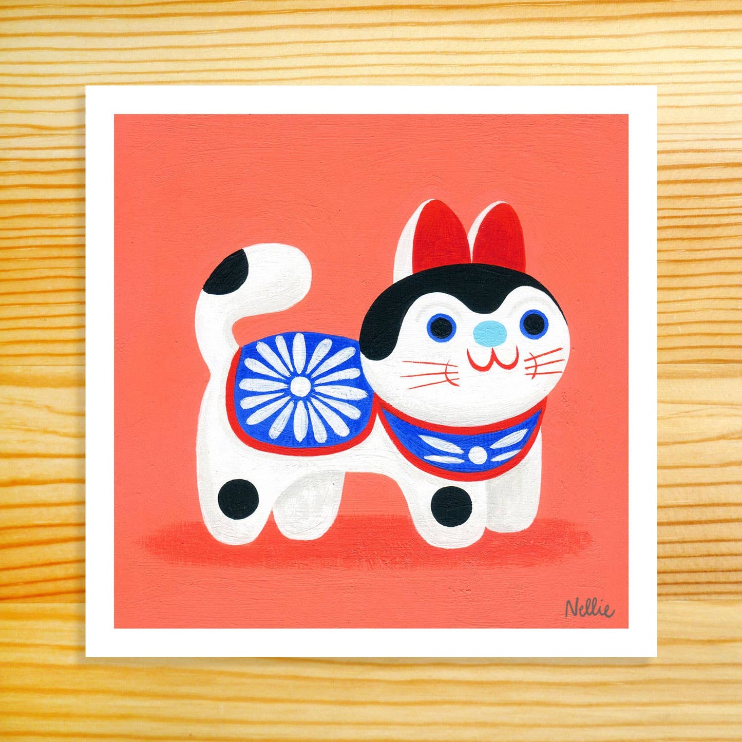 Inu Hariko 5x5in Art Print