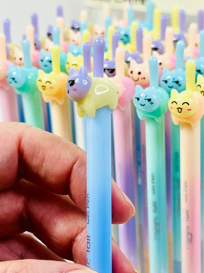 Cat Tail Colors Gel Pen
