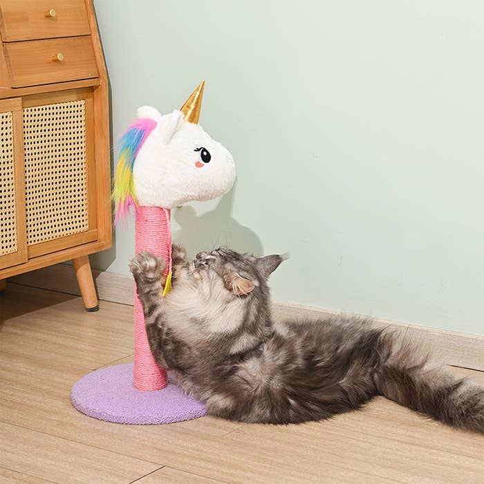 Unicorn Cat Scratching Post