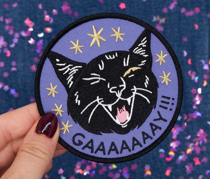 Cat Coven - Gaaaaaay! - Embroidered Patch