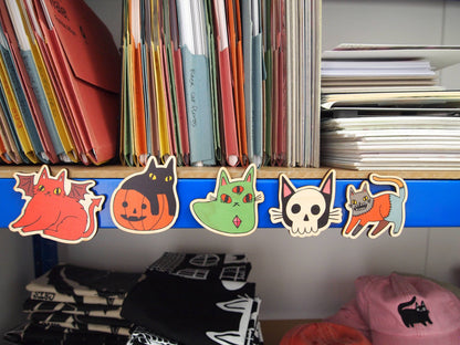 Halloween Wooden Fridge Magnet Blind Bag Mystery Bag