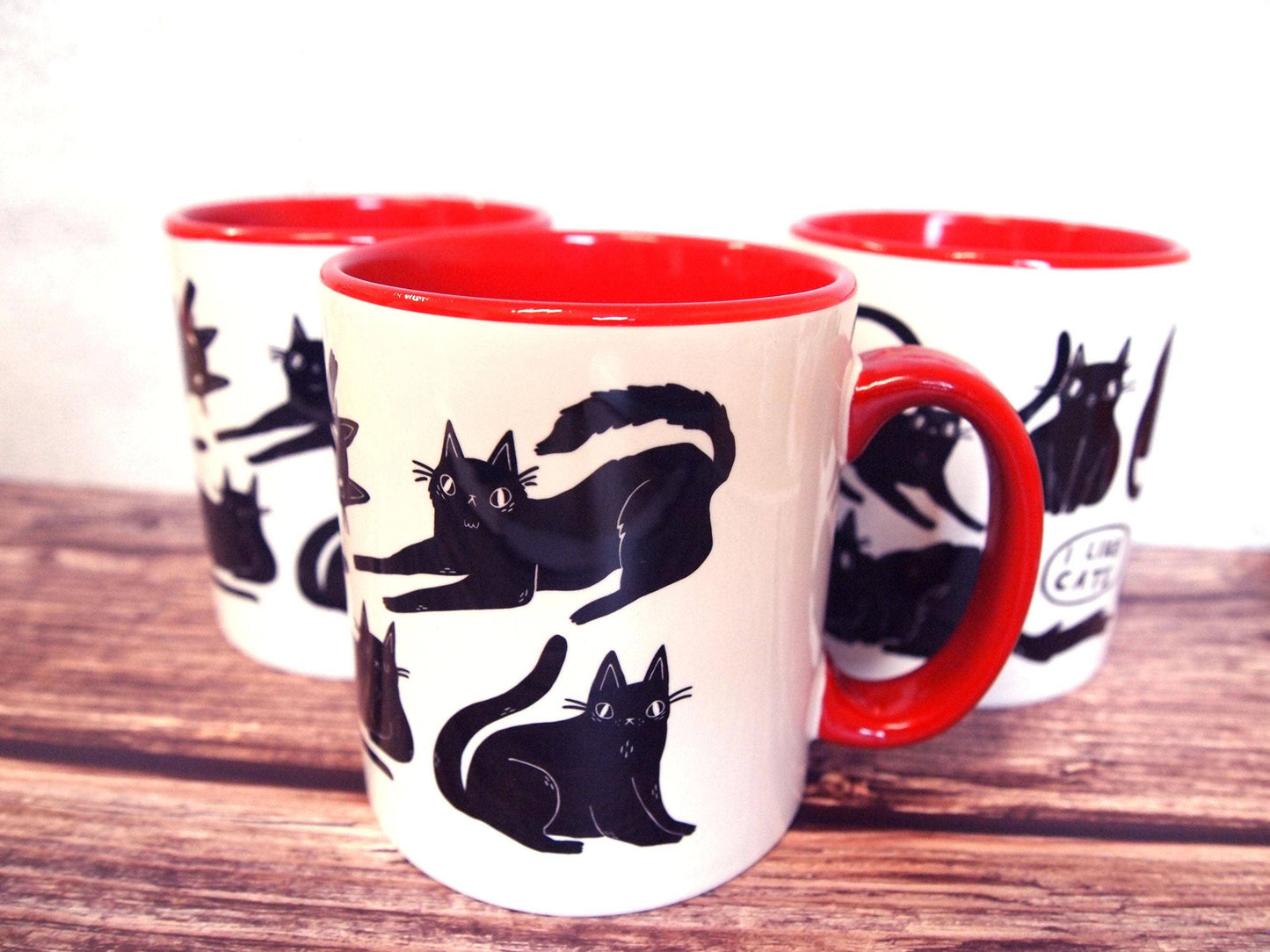 Black Cats Coffee Mug