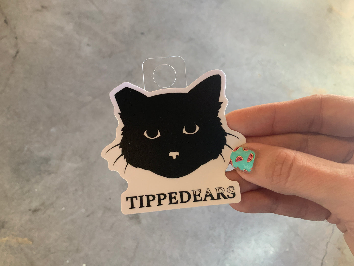 TippedEars Sticker