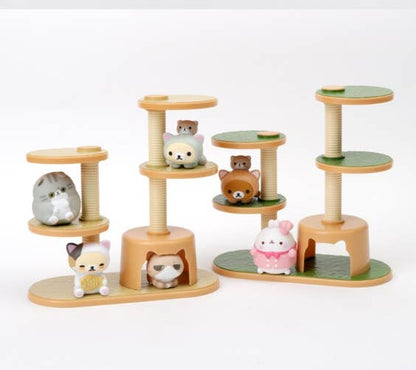 K-Wonderland - Cat tree-style display stand- Cat Tower for collect Figure