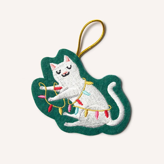 Tangled Cat Ornament