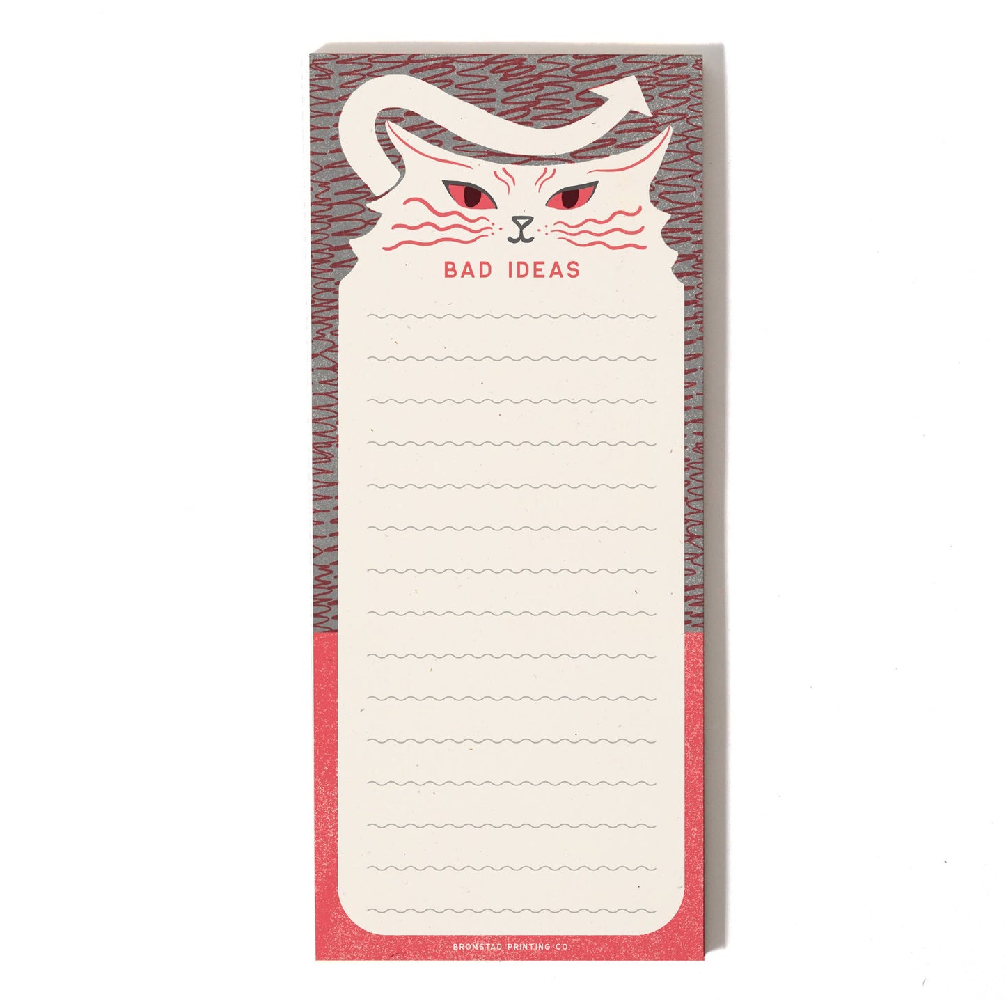 Bad Ideas - Tall Risograph Notepad