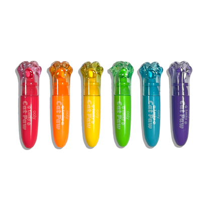 OOLY - Lucky Cat Paw: Neon Highlighters - Berry Scent (Set of 6)