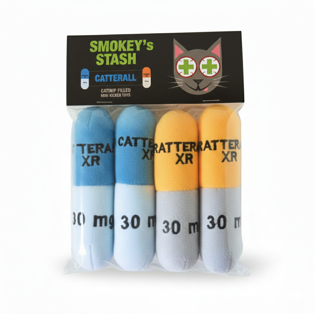 Catterall Catnip Filled Mini Kicker Toys (4 in a pack)