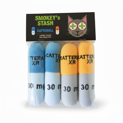 Catterall Catnip Filled Mini Kicker Toys (4 in a pack)