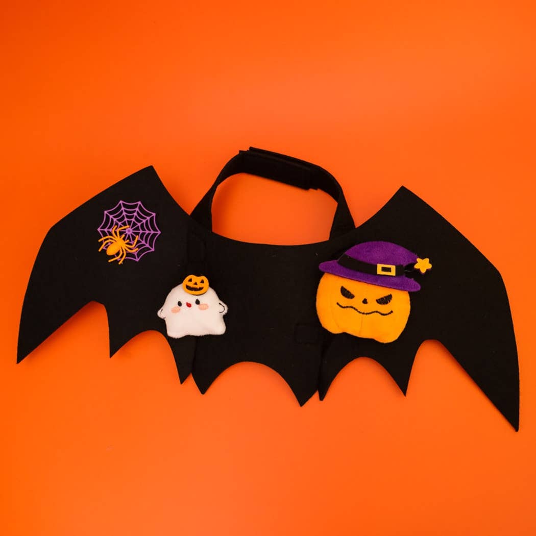 Halloweek - Halloween Bat Wings Cartoon Pet Collar