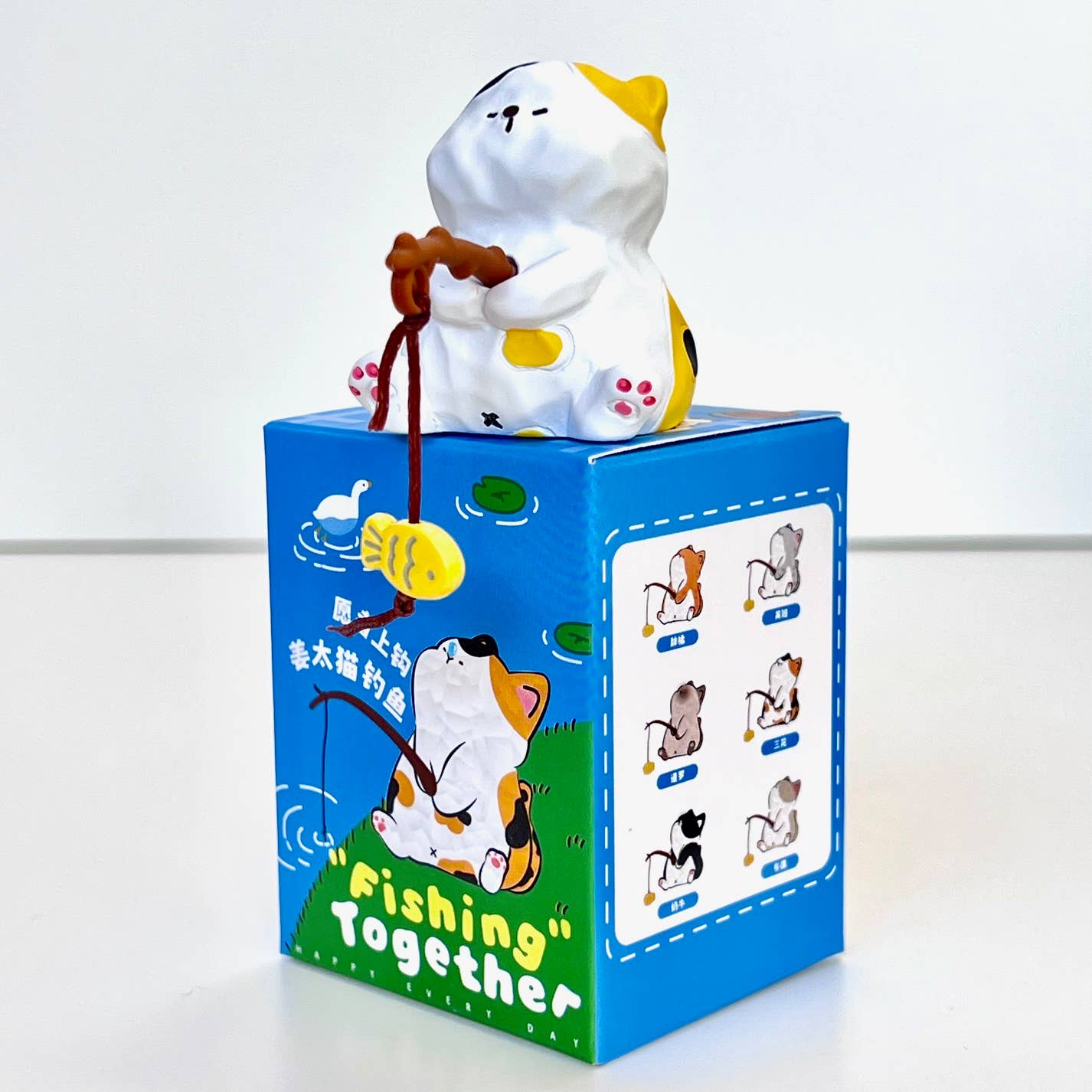 BCmini - 71322 Fishing Cat Family Blind Box-6