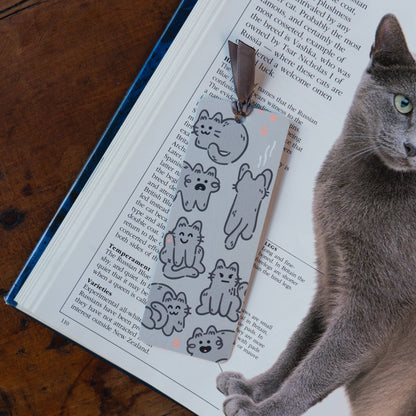 Grey Cats Bookmark