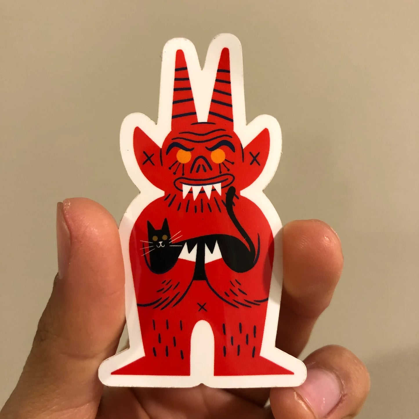 Diablito & Cat sticker