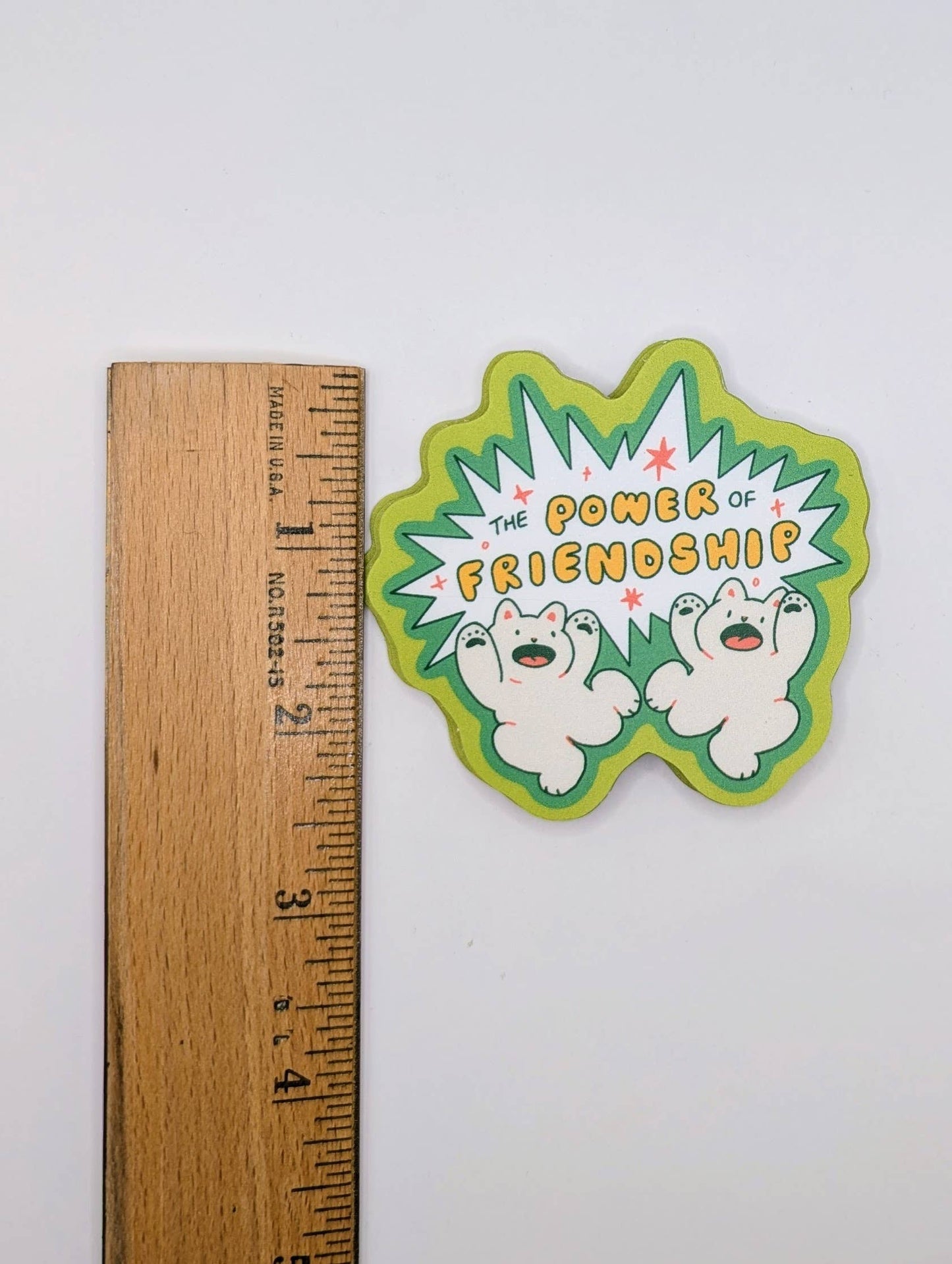 lauradzeng - The Power of Friendship Cats – Vinyl Waterproof Sticker