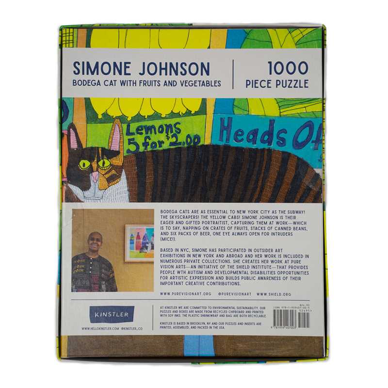 Simon & Schuster - Bodega Cat with Fruits and Vegetables by