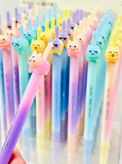 Cat Tail Colors Gel Pen