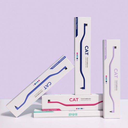 Cat Toothbrush Micro Head & Dual Sided