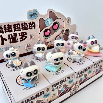 Big Eyed Cat Figurine Blind Box
