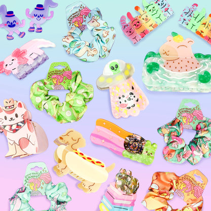 Turtle's Soup - Meowdy Rodeo Hair Claw, Cute Hair Accessories, Cat Clips