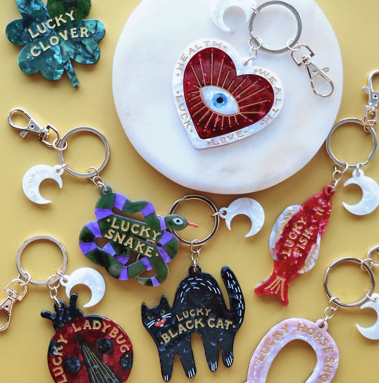 Lucky Bag Charm | Black Cat