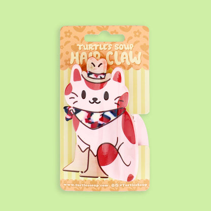 Turtle's Soup - Meowdy Rodeo Hair Claw, Cute Hair Accessories, Cat Clips