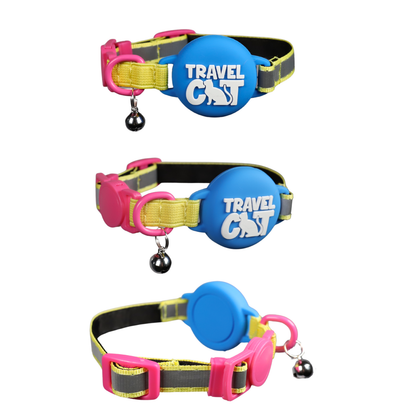 Travel Cat Wholesale - The Travel Cat AirTag Holder Collar