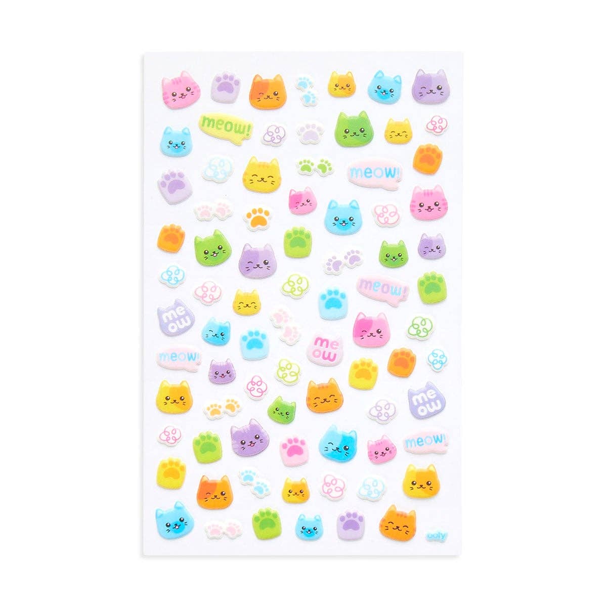 Stickiville Stickers - Colorful Cats