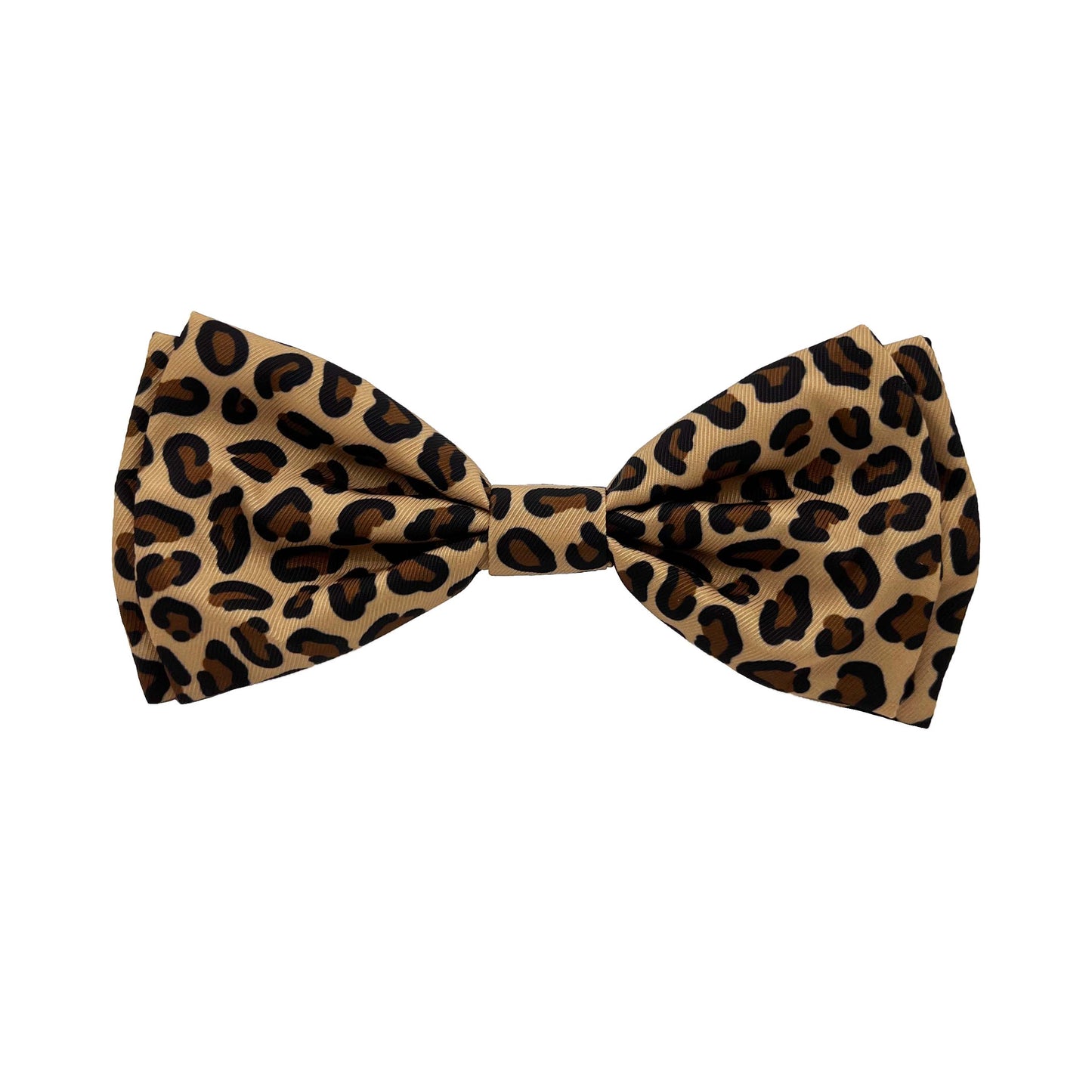 Huxley & Kent - Tan Leopard Bow Tie
