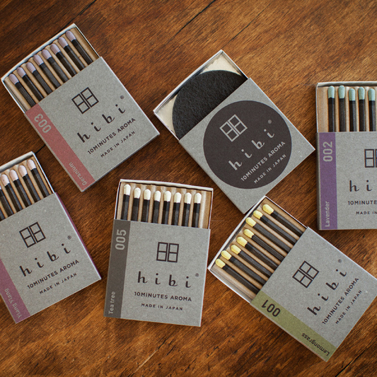 Hibi Incense Matches (Box of 8)