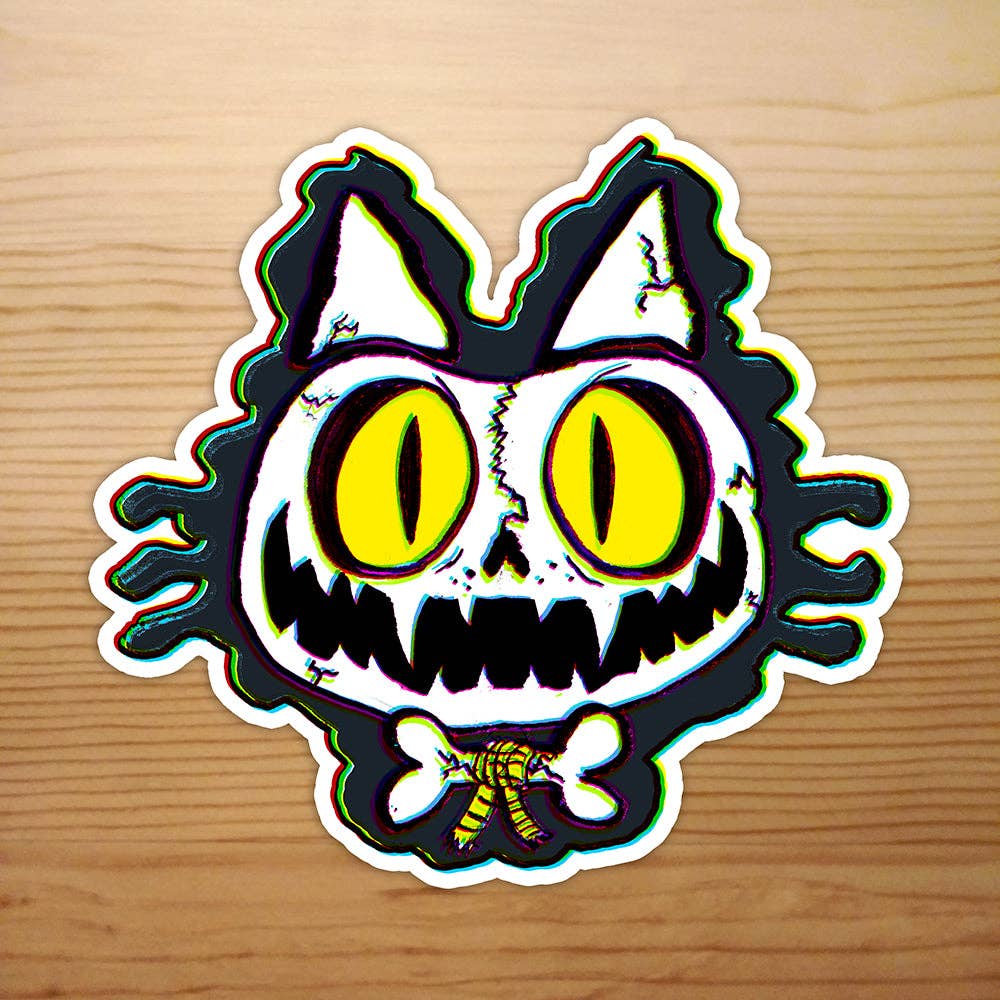 Zombie! Meu Glossy Vinyl Sticker